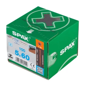 Spax-D wkręt tarasowy 5,0x60 stare złoto - 100 szt.