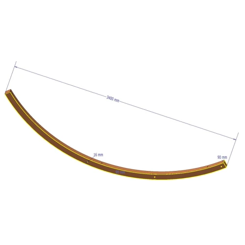 Łuk konstrukcyjny 90x90x3400