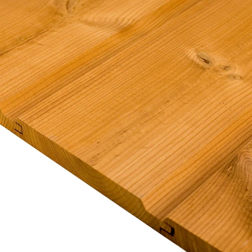 Deska elewacyjna z termo sosny, profil BUDMAX 19x140 AB