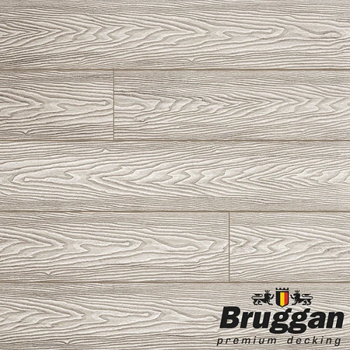 Deska tarasowa, kompozytowa BRUGGAN ELEGANT LIGHT 3D 25x150x4000mm , kolor CREAM LATTE