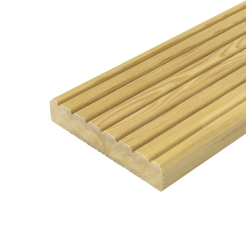 Deska tarasowa modrzew syberyjski 27x142 mm DR/GR