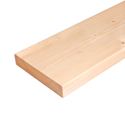 Deska tarasowa świerkowa 27x145 mm - strona gładka