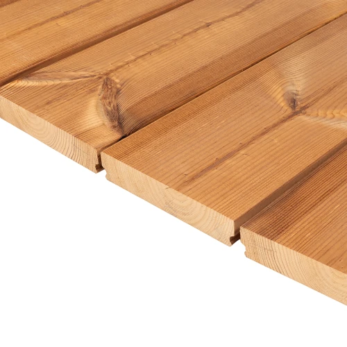 Deski tarasowe gładkie termo sosna 26x140 mm UM